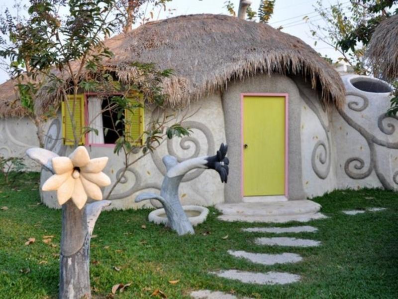Отель Naidee Sculptured Huts Хуа Хин Экстерьер фото